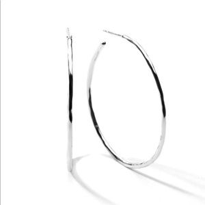NWT IPPOLITA Sterling Squiggle Hoop Earrings